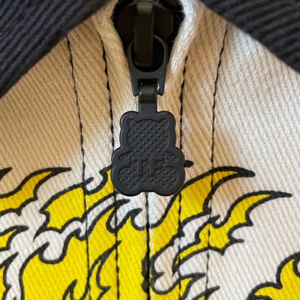 Teddy Fresh Up in Flames Bear Jacket - Unisex XS - Picture 5 of 5